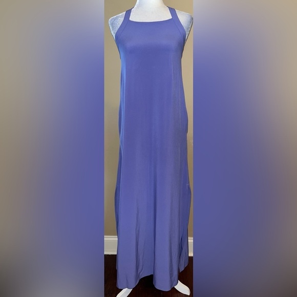 ATHLETA Arrival Dress in Dark Adonis Blue | size large - Picture 1 of 12